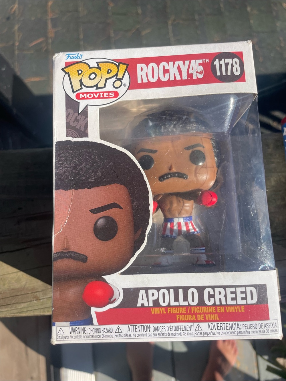 Funko Apollo Creed Vinyl Figure - Brown, Red, White & Blue
